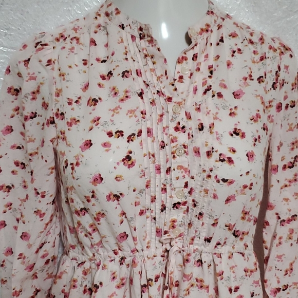 Lucky brand Riley Floral Mini Dress. - Picture 5 of 13